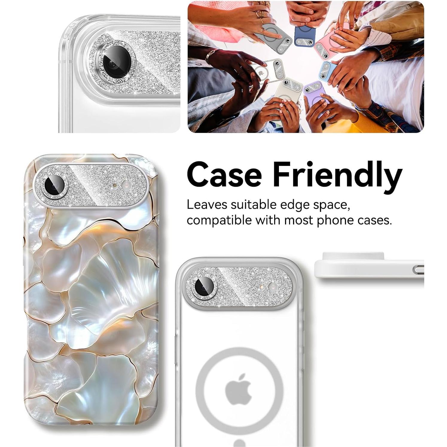 Protector de Lente de Cámara Matekxy para iPhone 17 Air - Vidrio Templado 9H