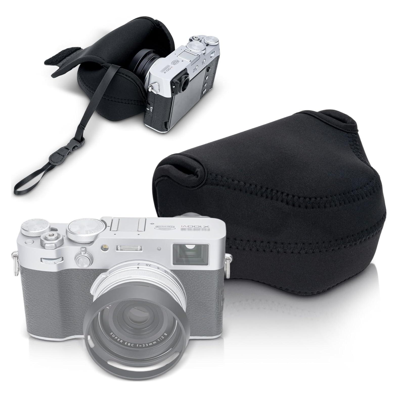 Funda de cámara neopreno suave para Fujifilm XE5 X100VI