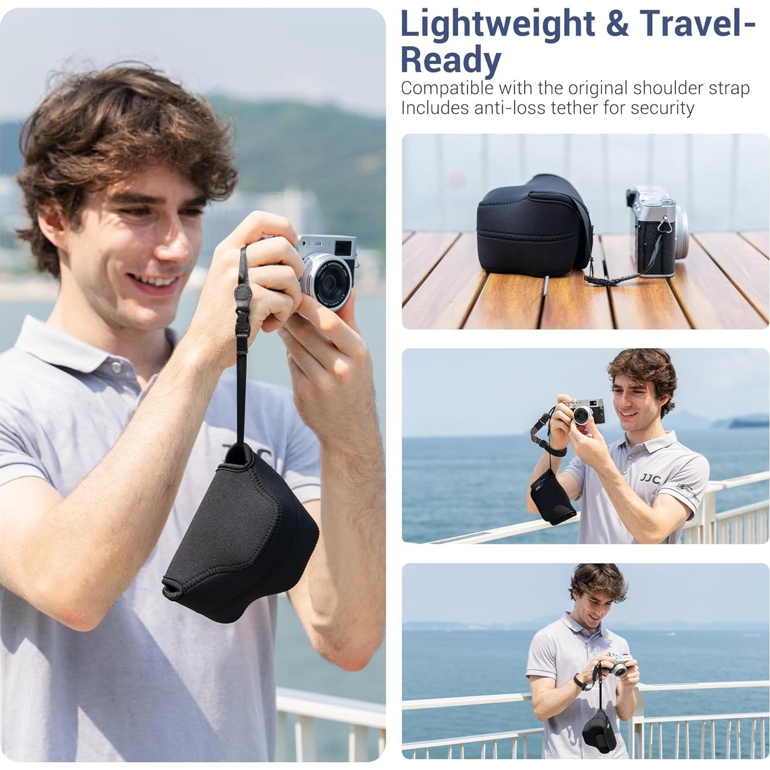 Funda de cámara neopreno suave para Fujifilm XE5 X100VI