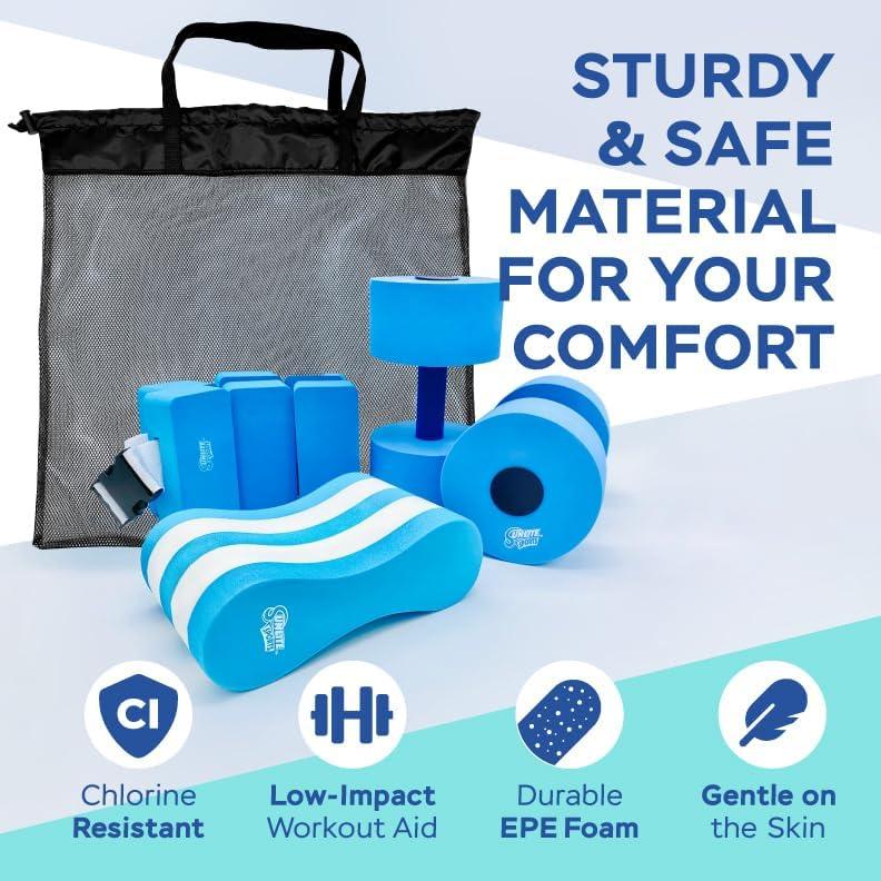 Pesas de Agua Sunlite Sports - Juego Combo Acuático 2 Piezas