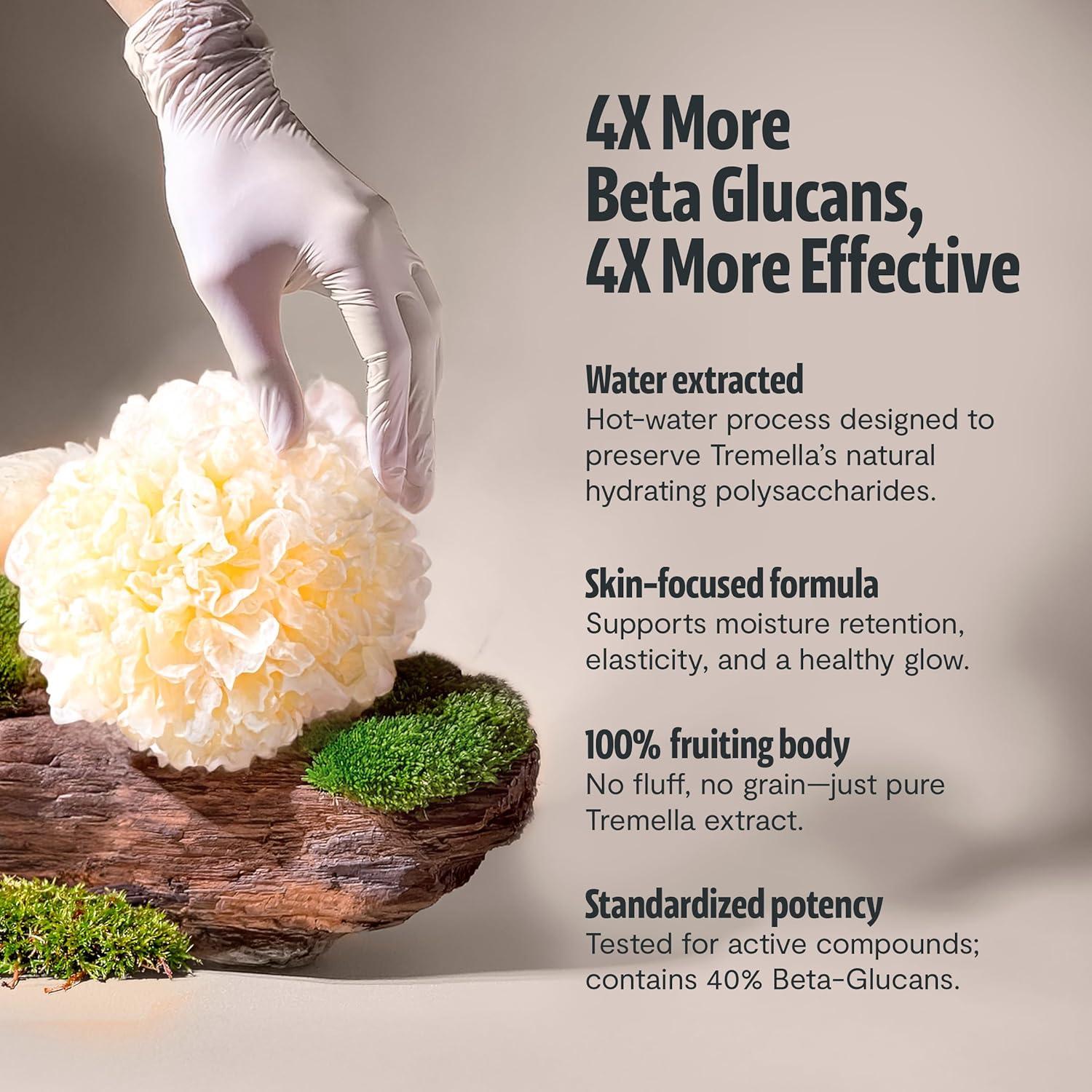 Cápsulas de Hongo Tremella FreshCap 60 Unidades - Hidratación y Belleza