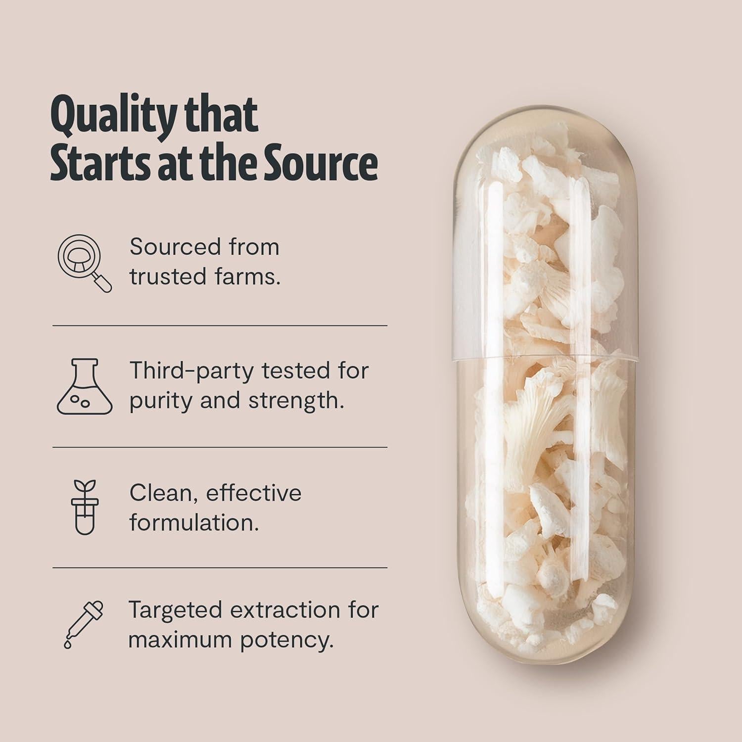 Cápsulas de Hongo Tremella FreshCap 60 Unidades - Hidratación y Belleza