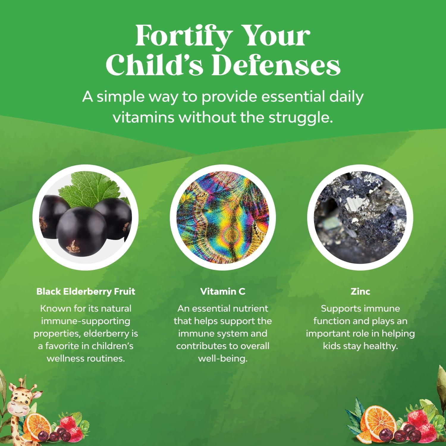 Gomitas de Saúco Natures Craft 30 Unidades Vitamina C Zinc