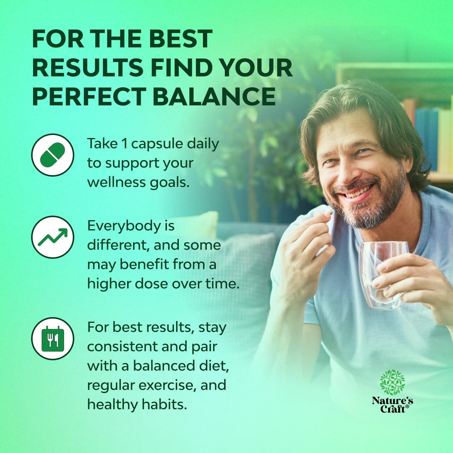 Extracto de Saw Palmetto Nature's Craft 500mg - 30 Cápsulas