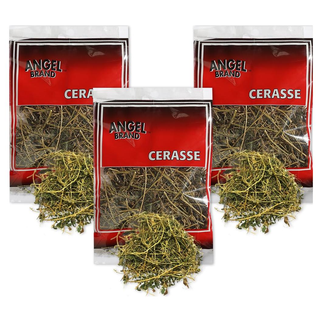 Paquete de 3 bolsas de hojas secas de melón amargo Angel Brand 7 g