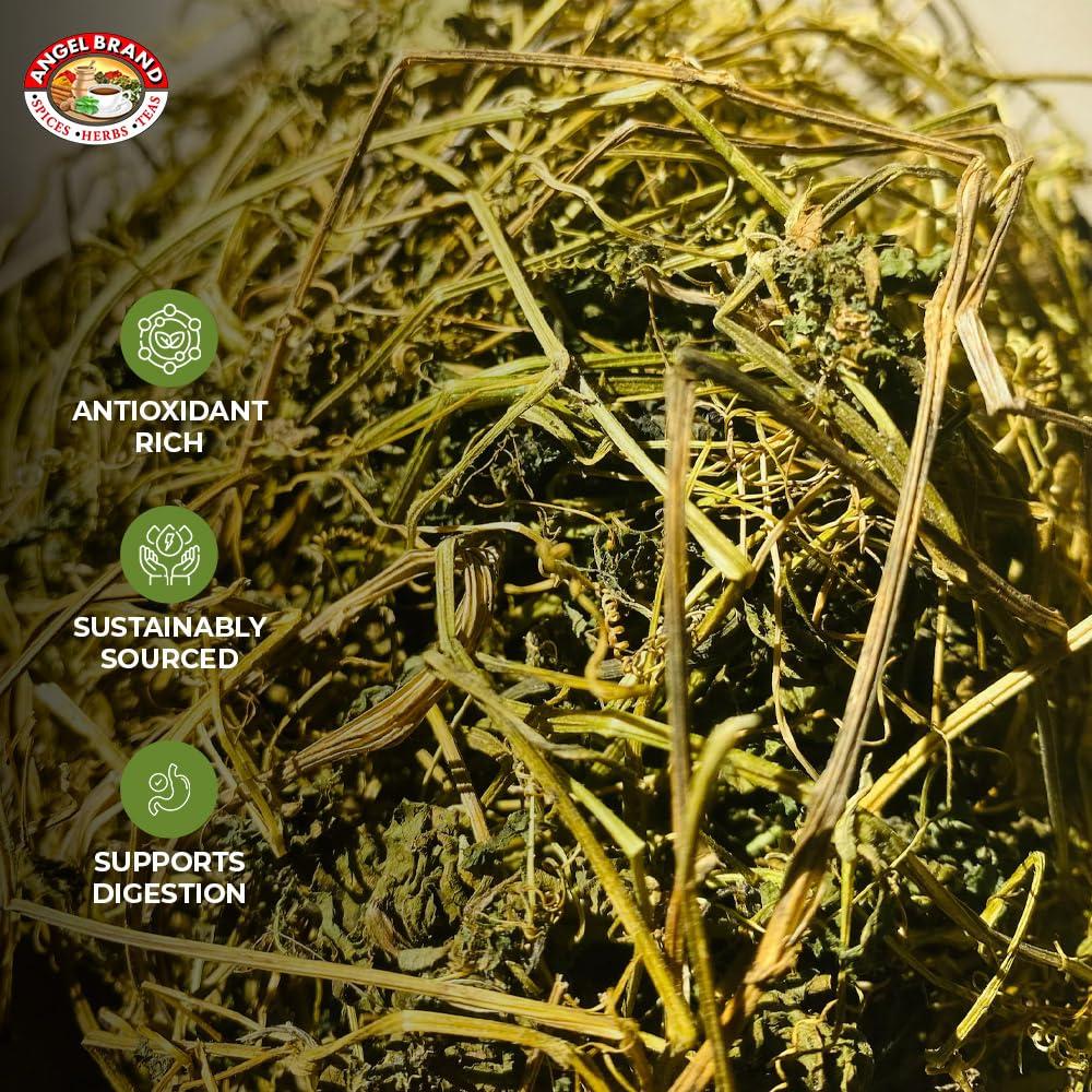 Paquete de 3 bolsas de hojas secas de melón amargo Angel Brand 7 g