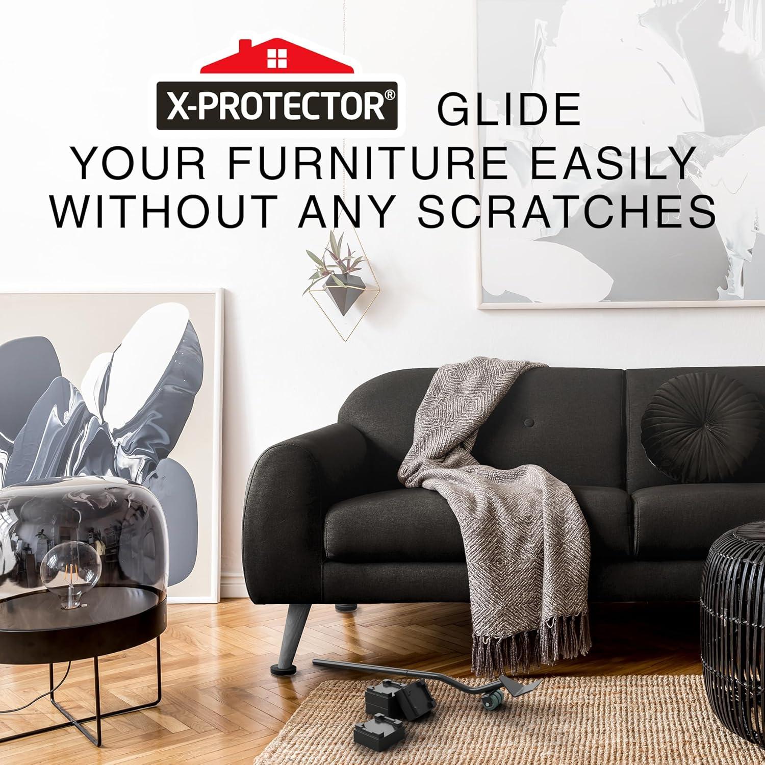 Juego de Deslizadores y Elevador de Muebles X-PROTECTOR 4 PCS