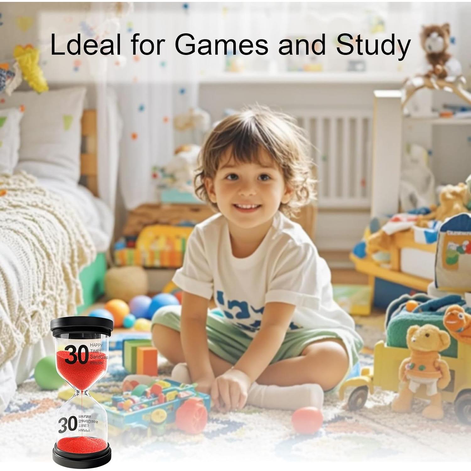 Reloj de Arena YLTIMER 1 Minuto Acrílico Rojo Duradero