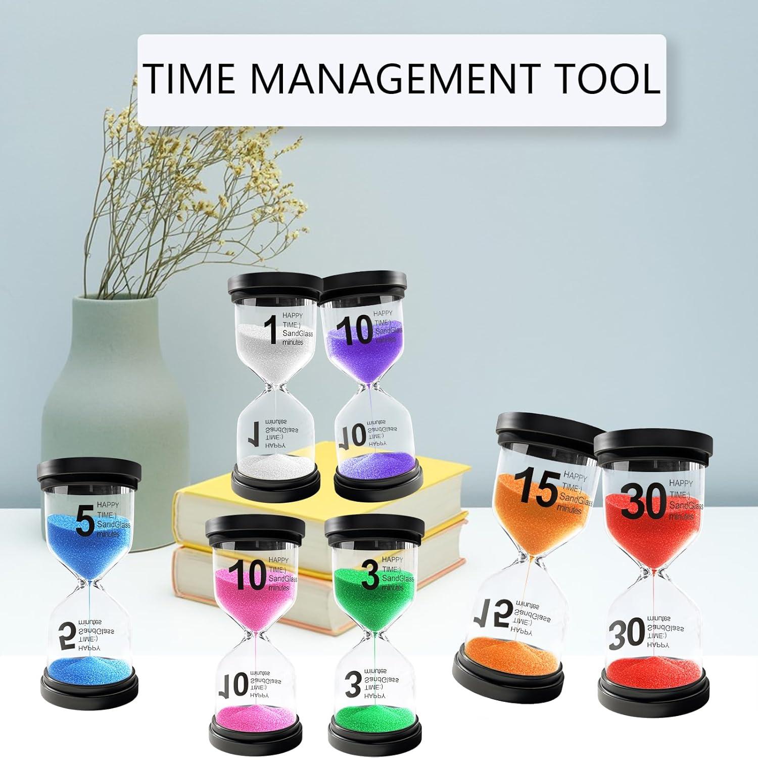 Reloj de Arena YLTIMER 1 Minuto Acrílico Rojo Duradero