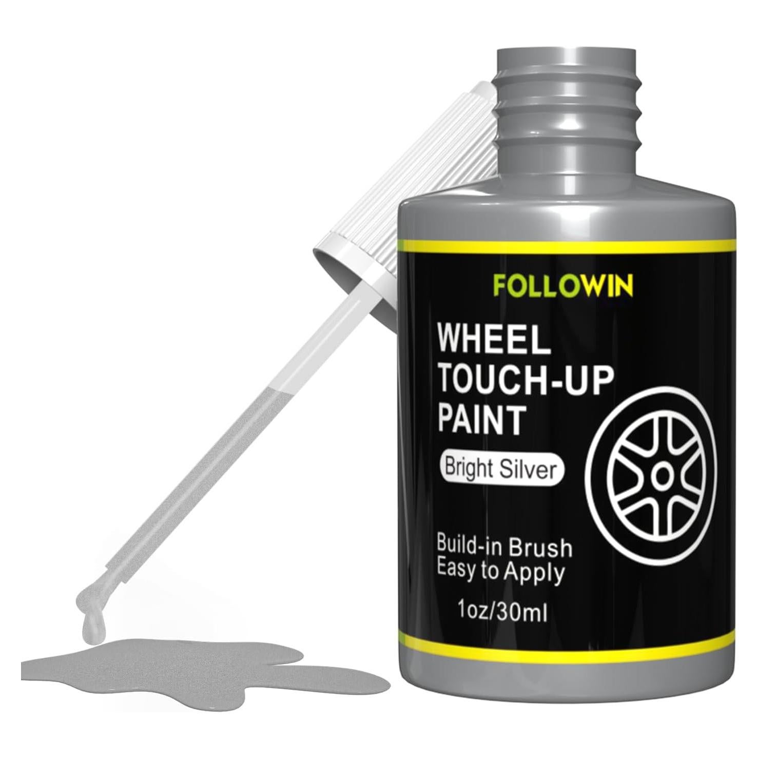 Pintura de Retoque Plateada FOLLOWIN 30ml para Arañazos de Coche