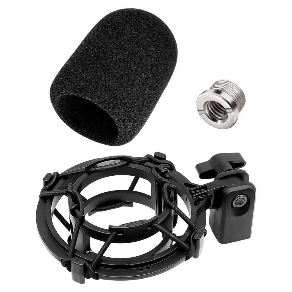 Soporte de micrófono Etour AT2020 con filtro antipop