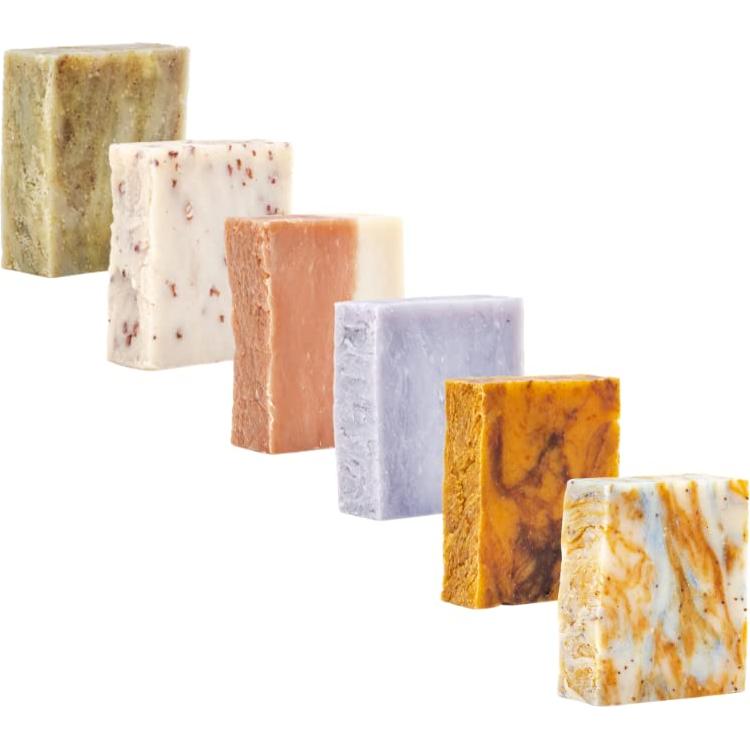 Jabón Natural en Barra Iron Lion - 6 Paquete Vegano Hecho a Mano