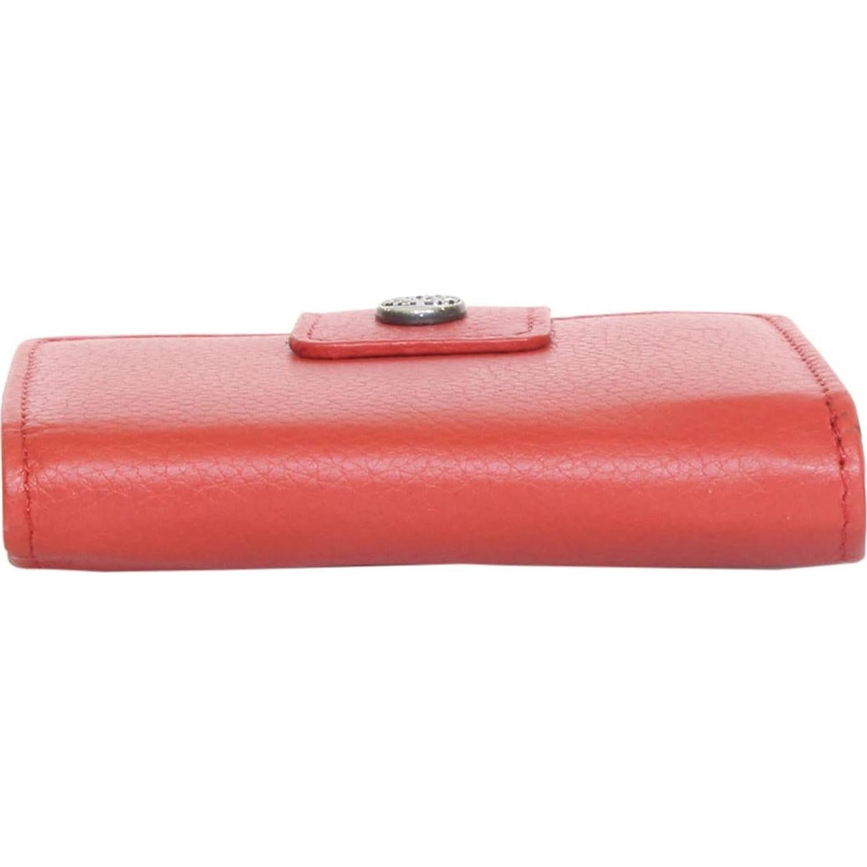 Cartera de Cuero RFID Timberland para Mujeres, Roja