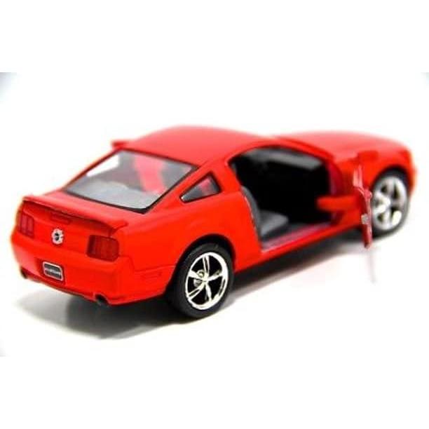 Modelo de Coche Ford Mustang GT 2006 KiNSMART 1:38 Rojo