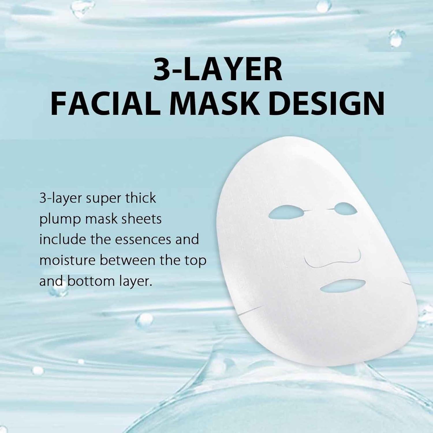 Mascarilla Facial Hidratante Lululun Unisex Anti Envejecimiento