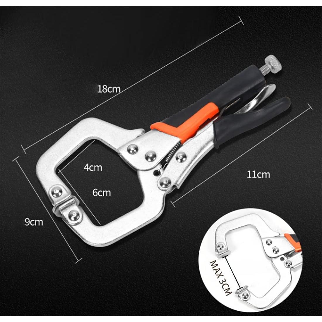 Abrazadera C-Clamp MIKMAYTOO 6" (15.24 cm) Metal Pesada