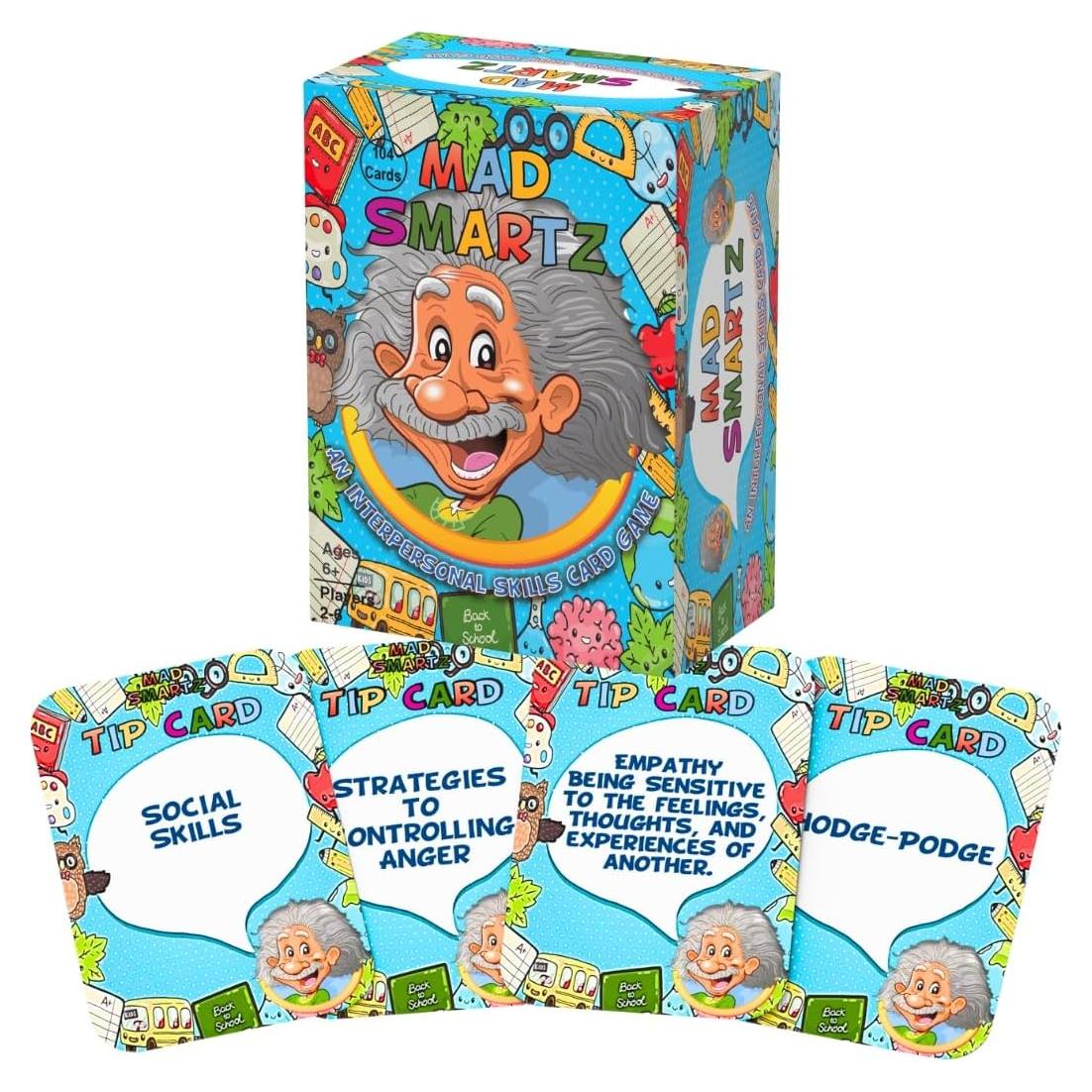 Juego de Cartas Mad Smartz para Habilidades Sociales