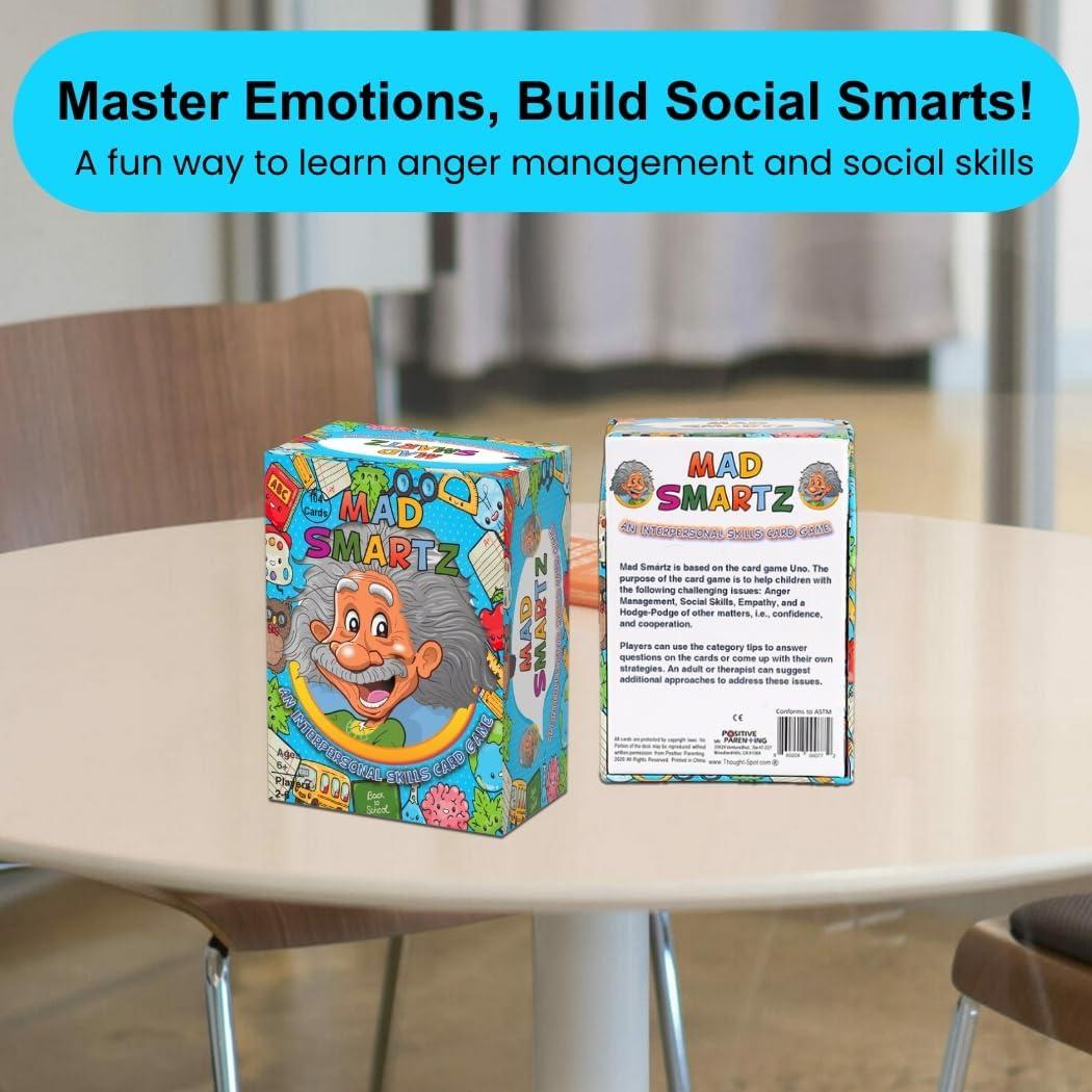 Juego de Cartas Mad Smartz para Habilidades Sociales