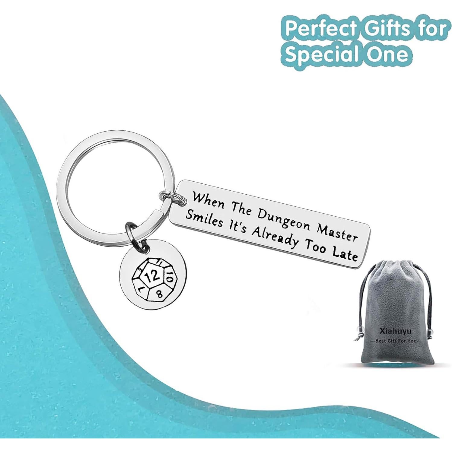 Llavero para Maestro de Mazmorras Xiahuyu - D&D Regalo