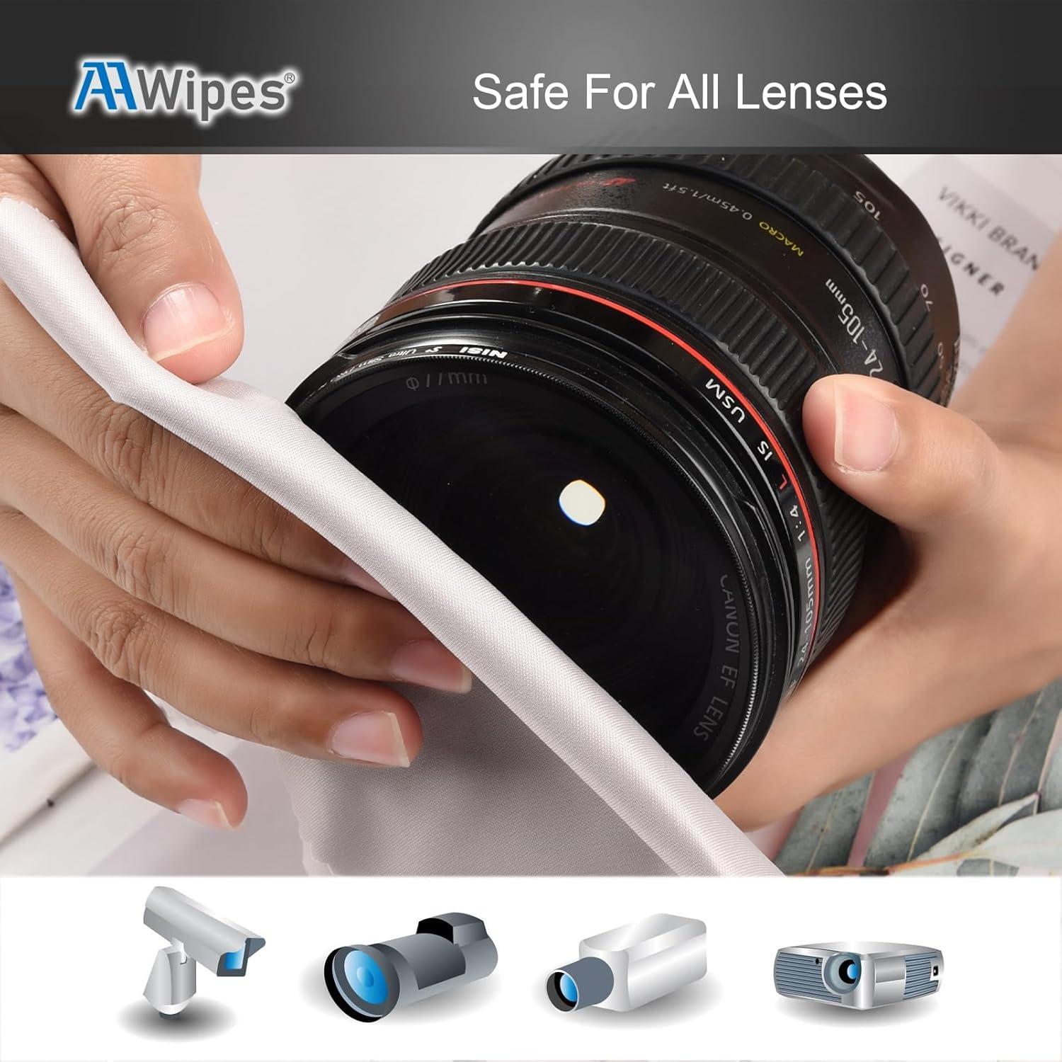 Paño de limpieza AAWipes 30 microfibra 15x18 cm 10 blancos 20 grises