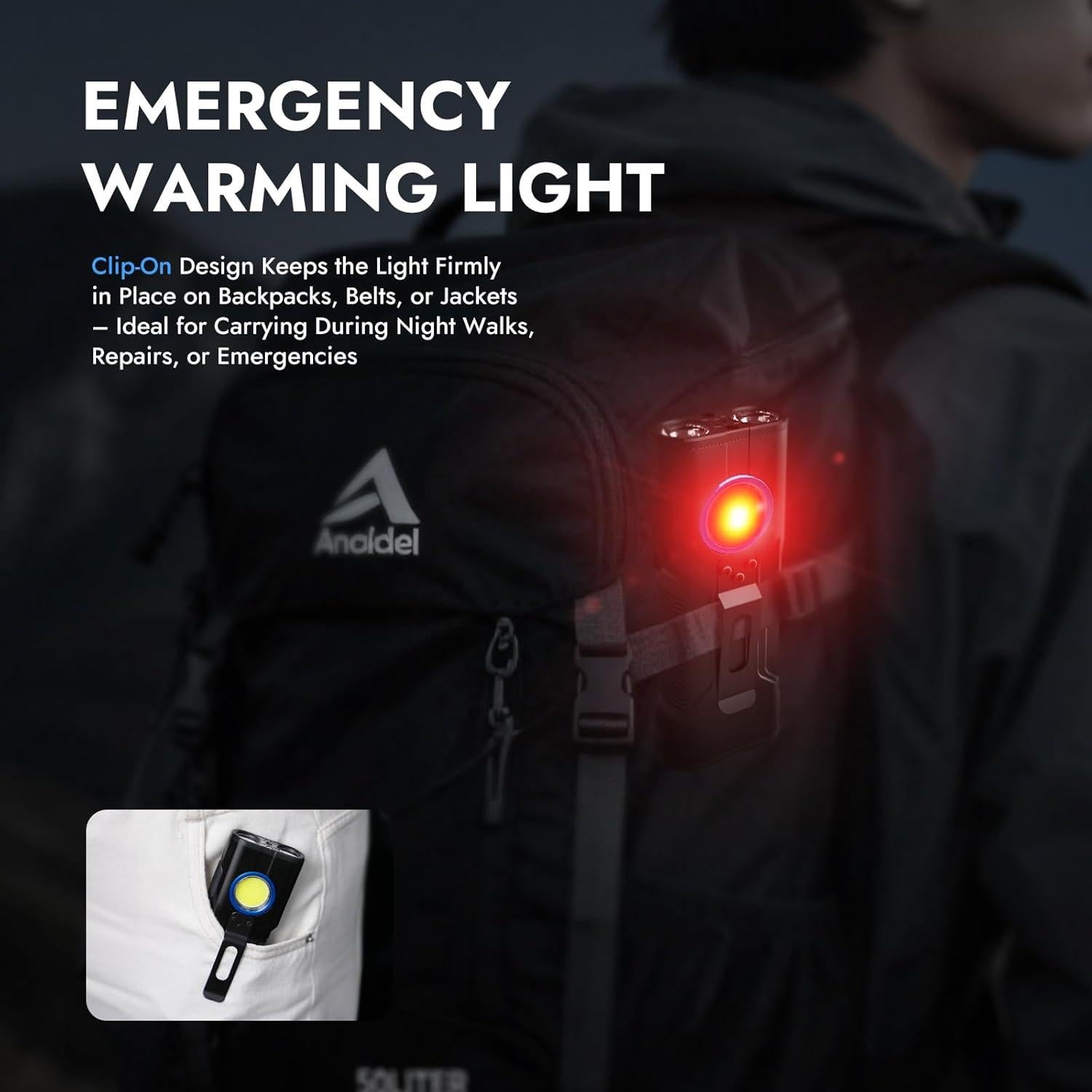 Linterna Recargable WARSUN X608S 2600 Lúmenes LED Aluminio