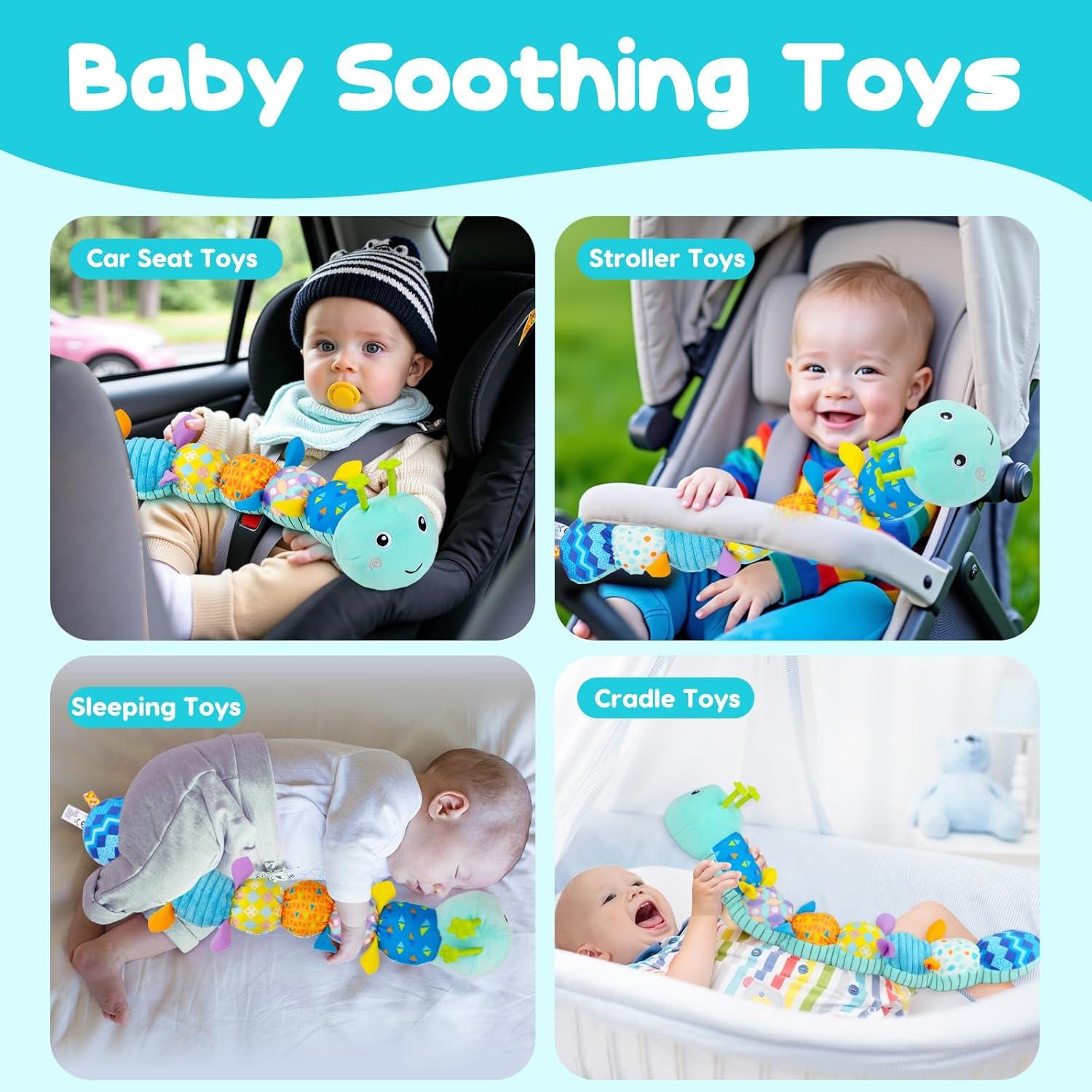 Juguete de Peluche Musical Oruga Topsochir 0-6 Meses