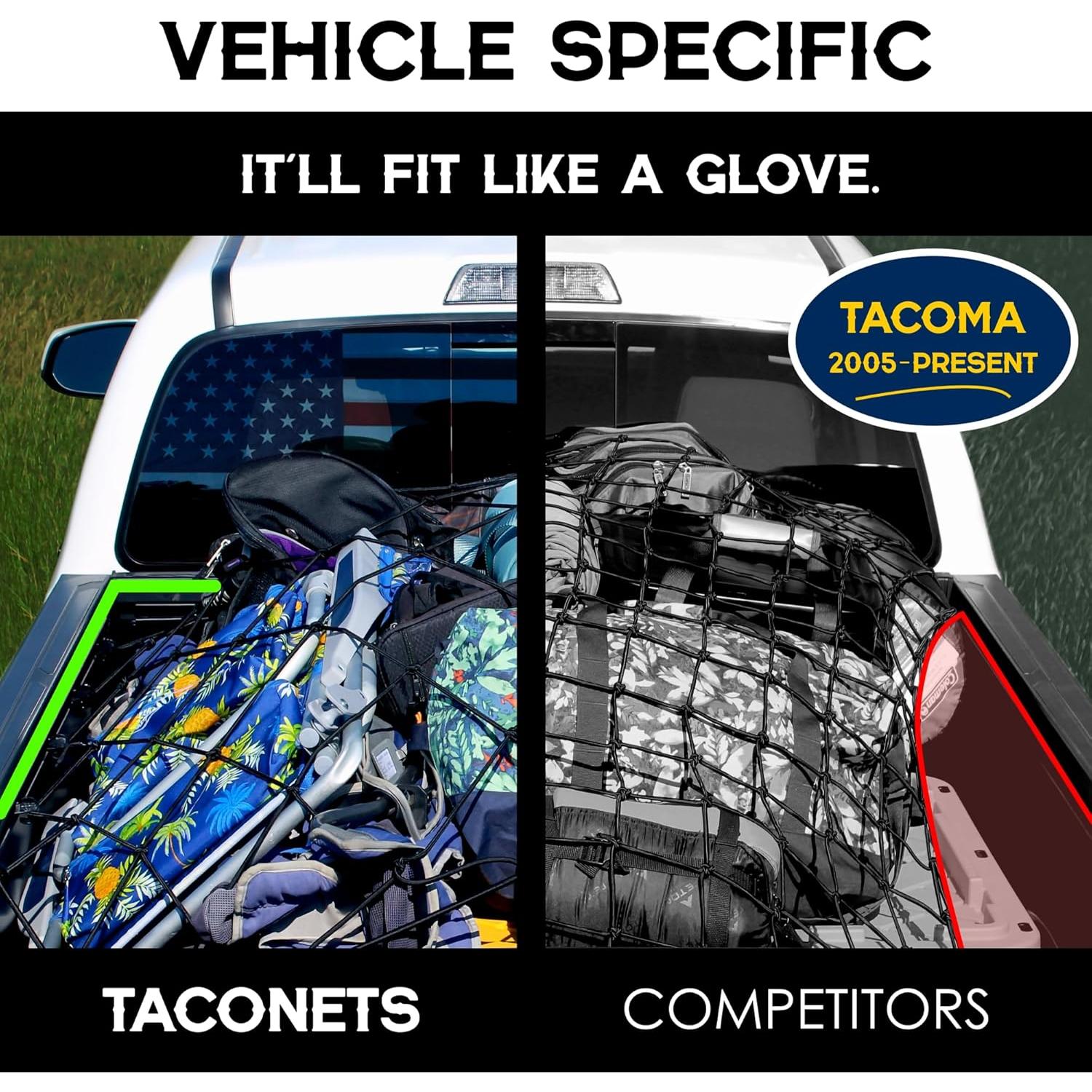 Red de Carga Tacoma Cama Larga TacoNets TN-3660-B 36x60"