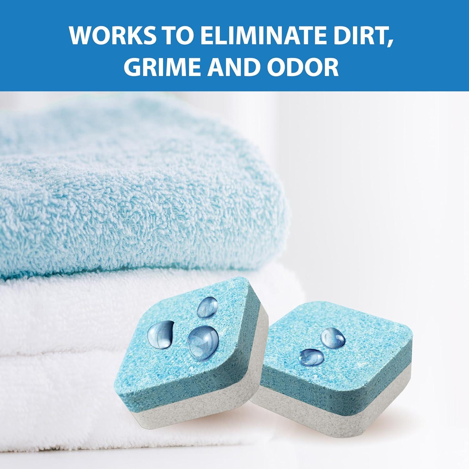 Tabletas de limpieza para lavadoras Sani 360° - 12 unidades