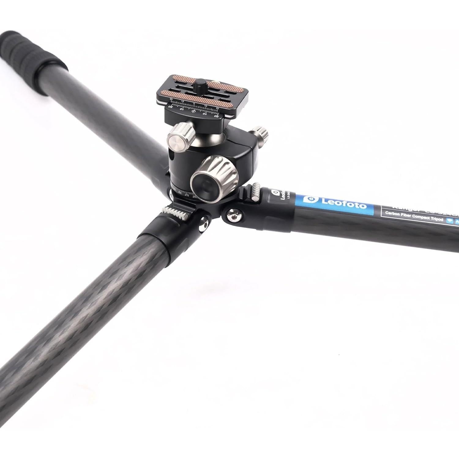 Trípode de Viaje Leofoto LS-324CX+LH-40 Fibra de Carbono 15kg