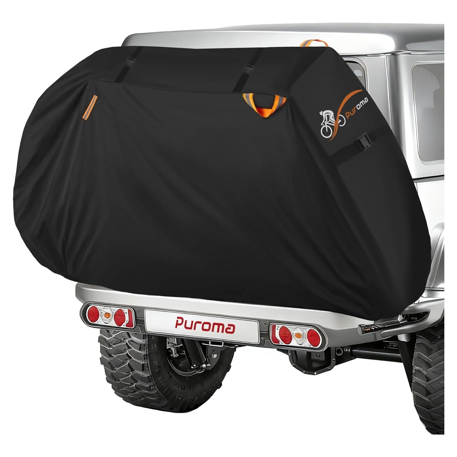 Funda de Bicicleta Puroma 600D Impermeable para 2 Bicicletas