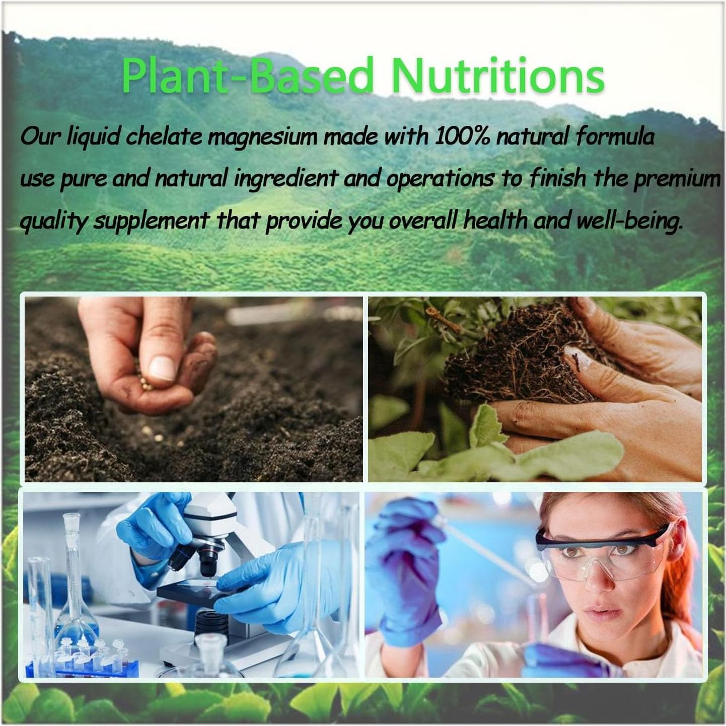 Suplemento Líquido de Magnesio 5 en 1 AMENQ - Sabor Piña