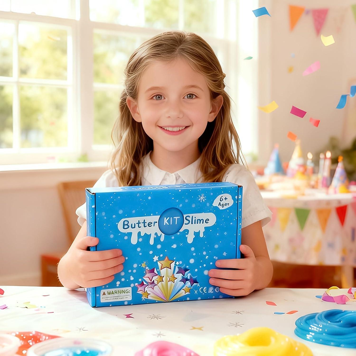 Kit de Slime Navideño 45 Paquetes ZHNEHAOKAN No Tóxico