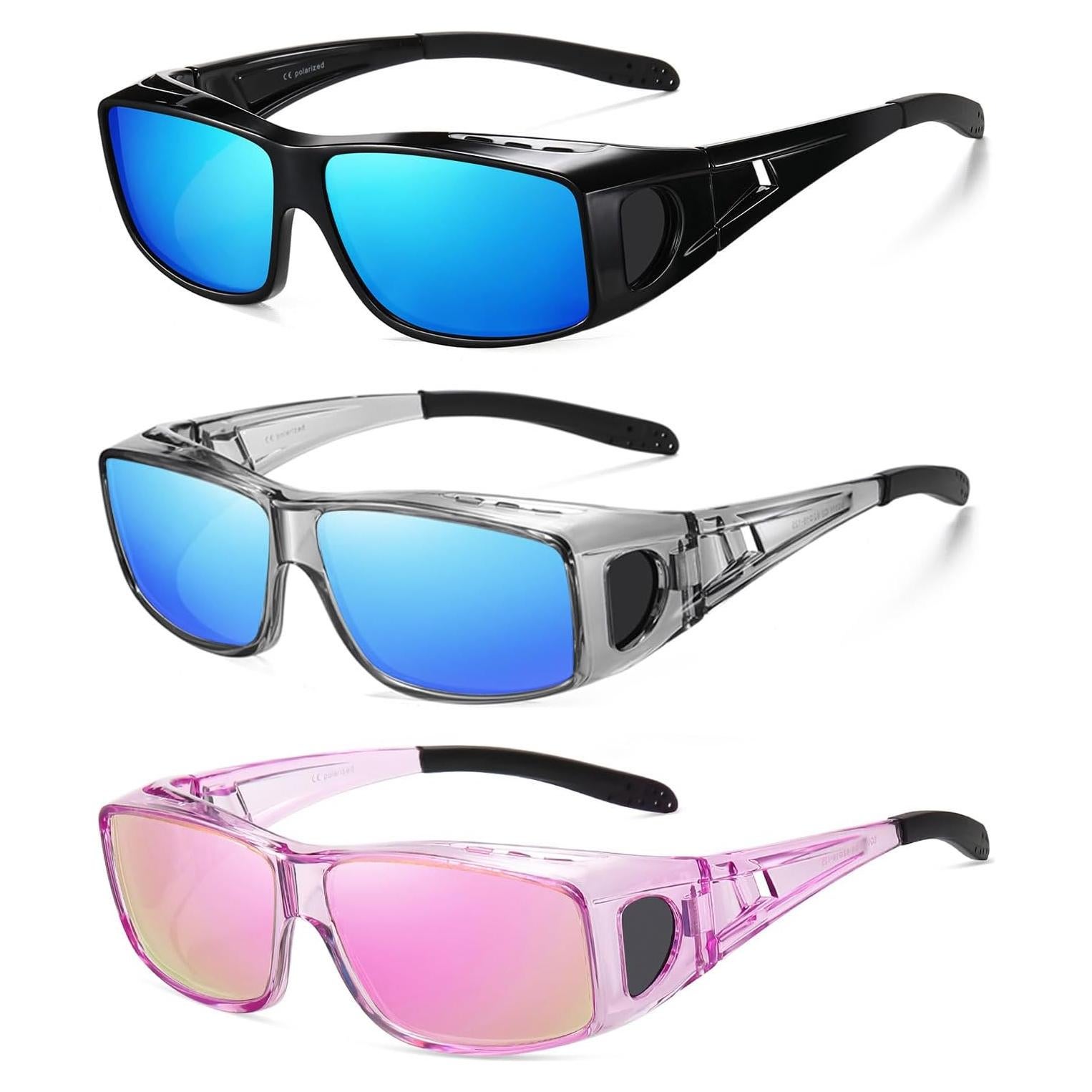 Gafas de sol Wzerry polarizadas UV400 para sobre gafas unisex