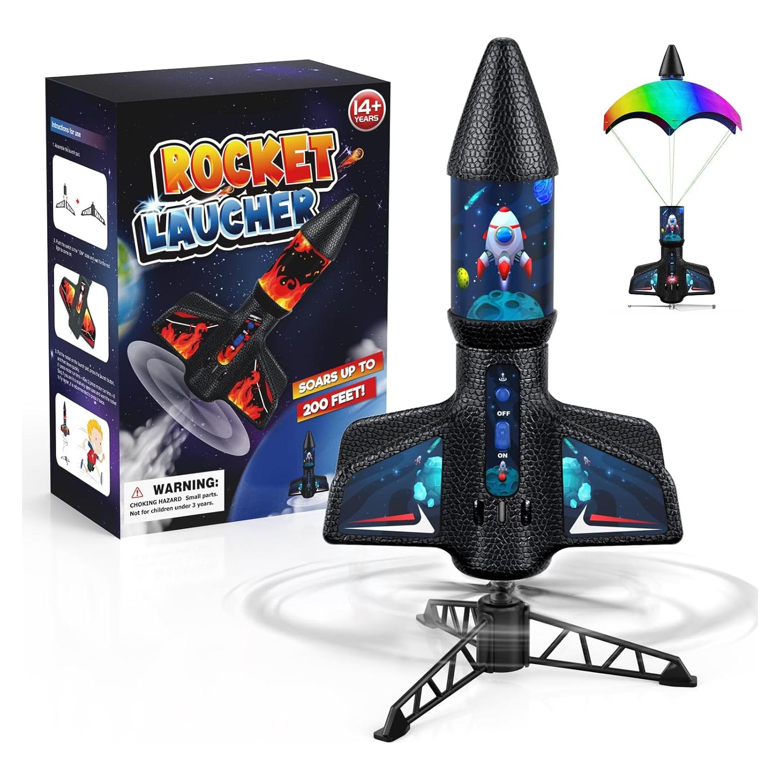 Lanzador de Cohetes Rceico HJ-3 con Paracaídas 61m