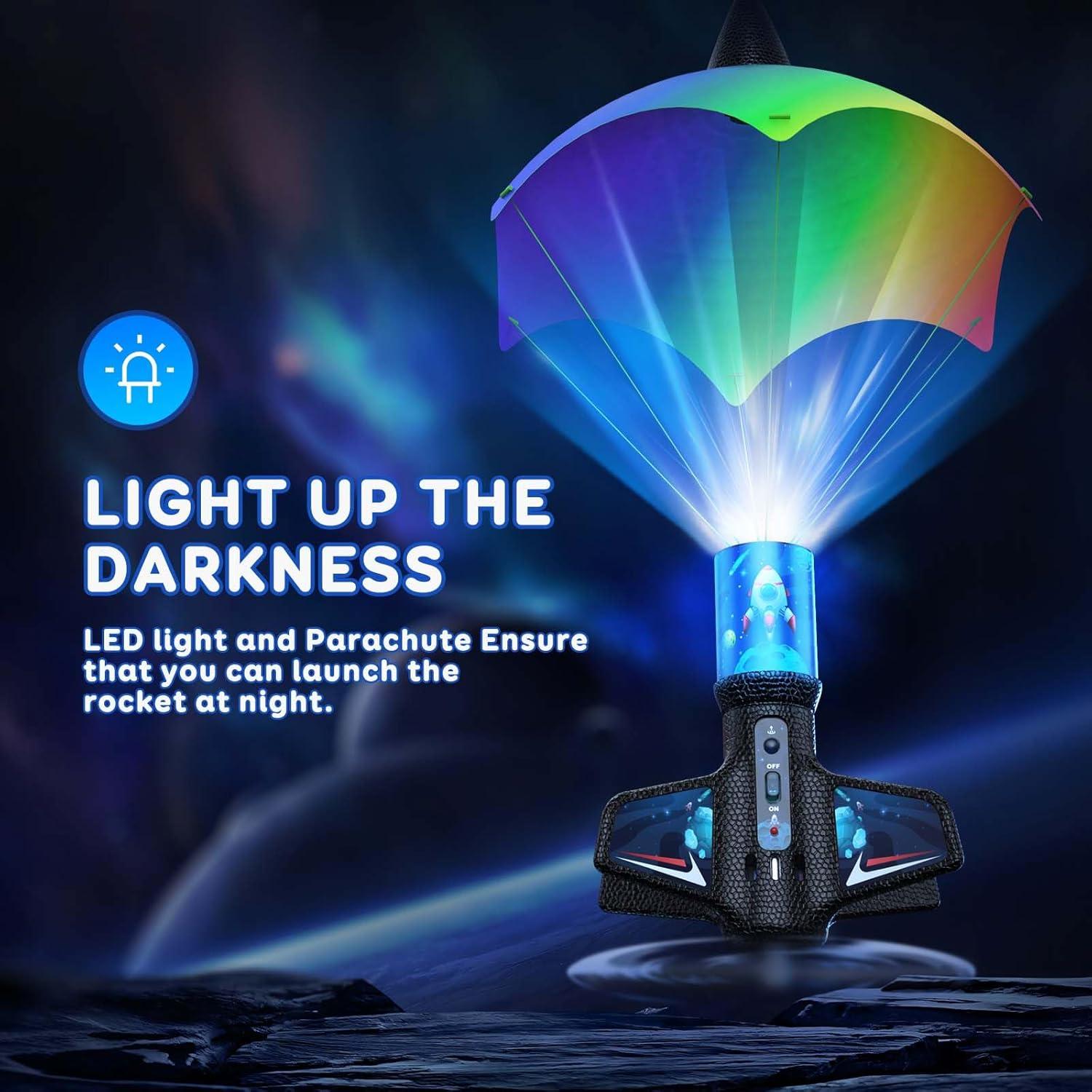 Lanzador de Cohetes Rceico HJ-3 con Paracaídas 61m