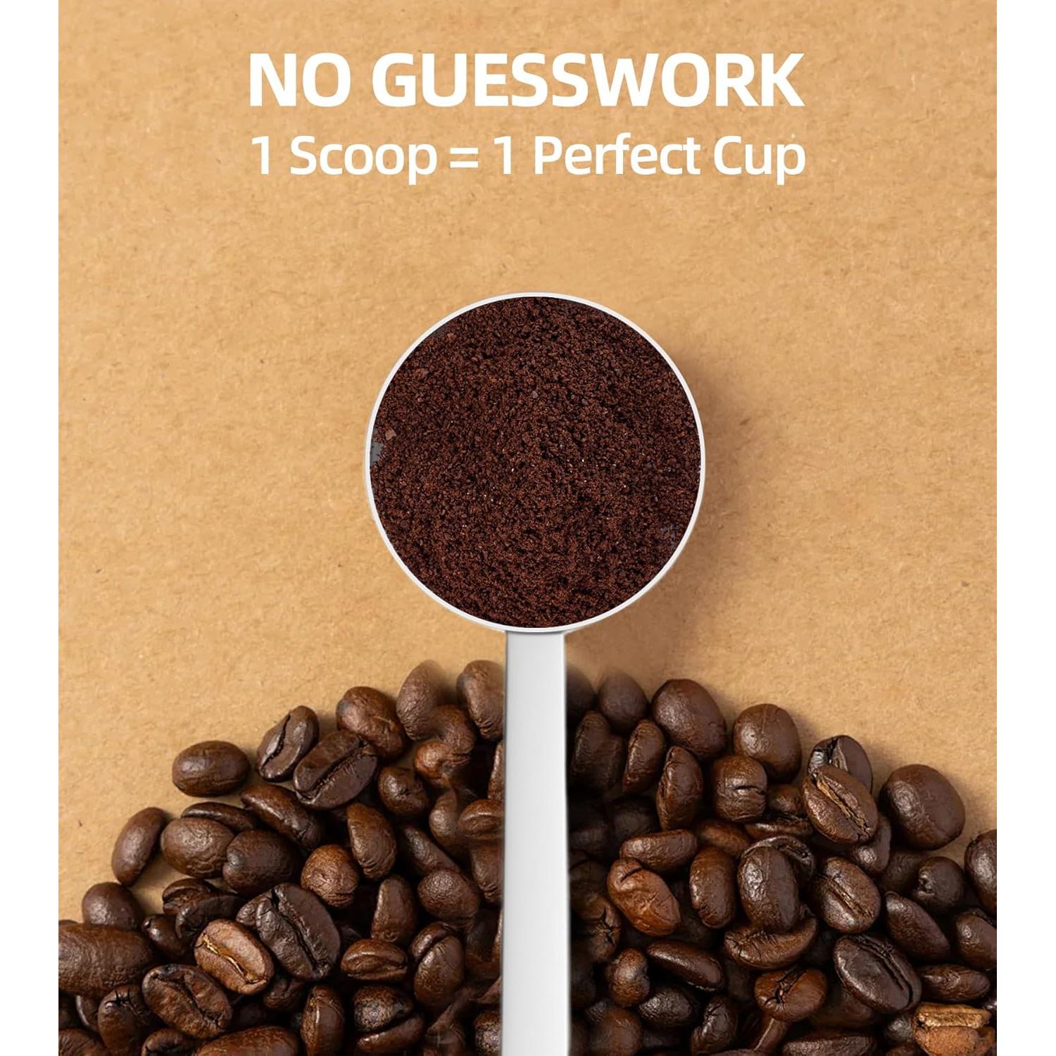 Cuchara Medidora de Acero Inoxidable Ugotit 15ml Mango Largo