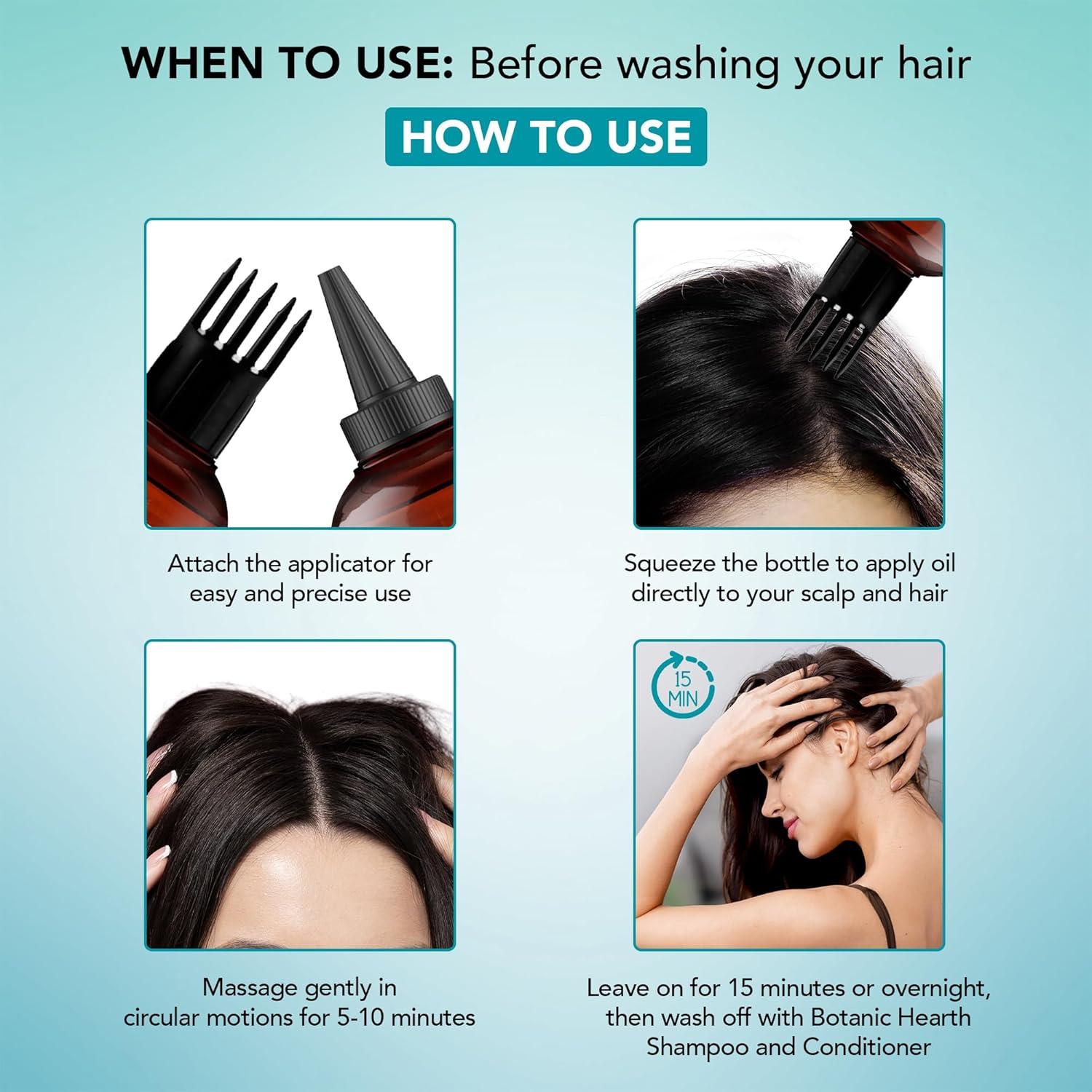 Aceite Capilar Botanic Hearth 198.5 ml - Argán y Biotina