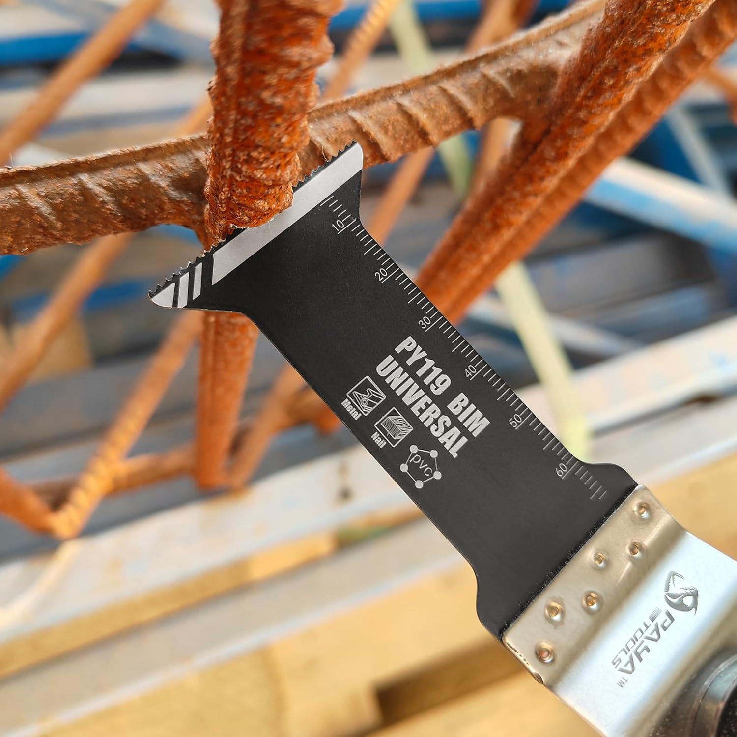 Hoja de sierra oscilante bi-metal Payara 3 piezas 40 mm