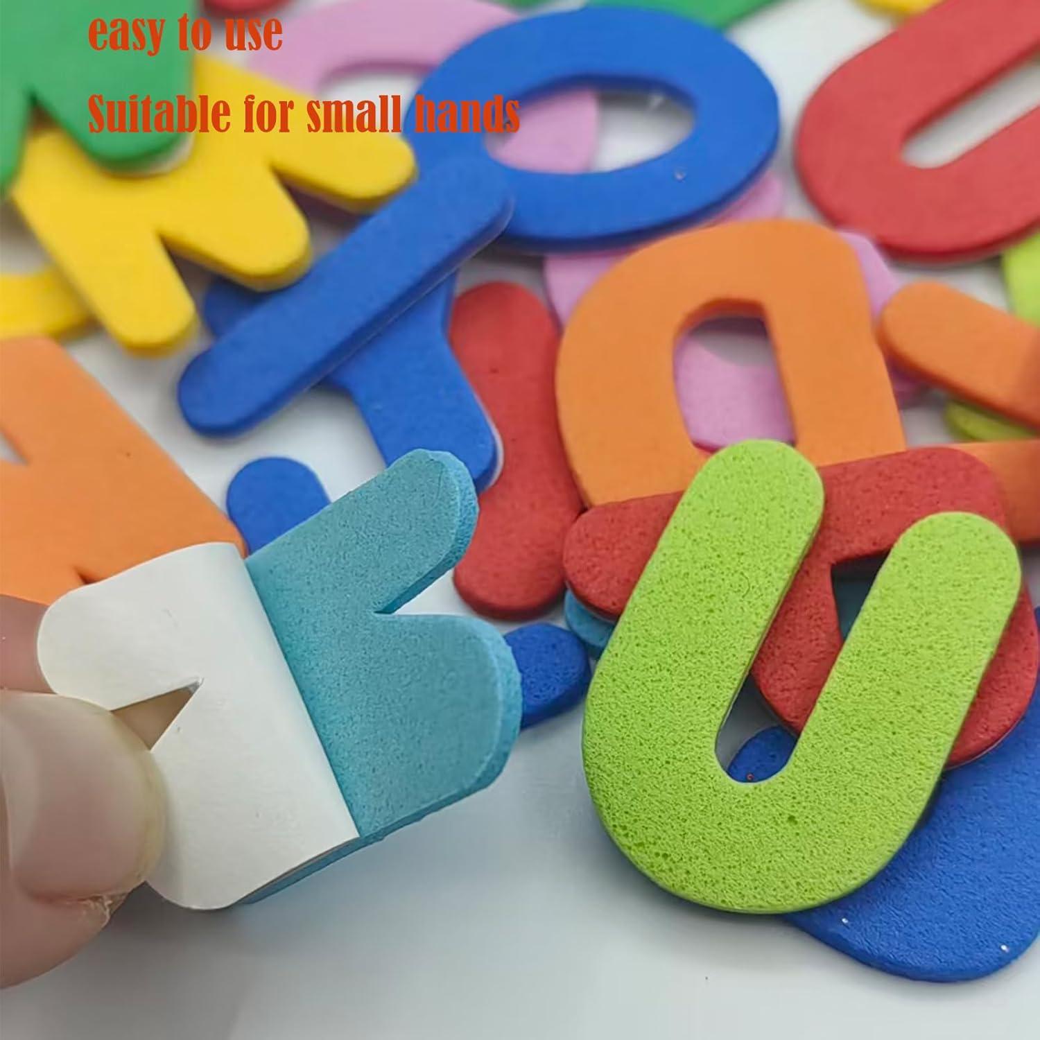 Calcomanías de Letras de Espuma IFKEGON 1040pcs 2.54cm A-Z