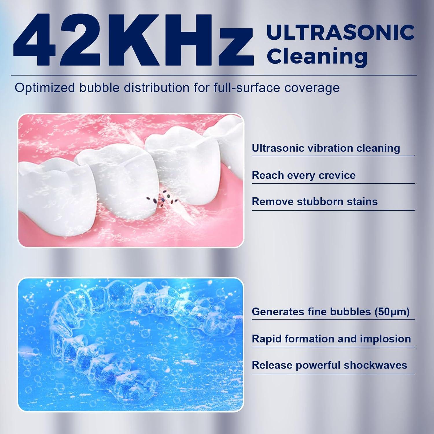 Limpiador Ultrasónico de Retenedores Valacorp T6 - 300ml Blanco