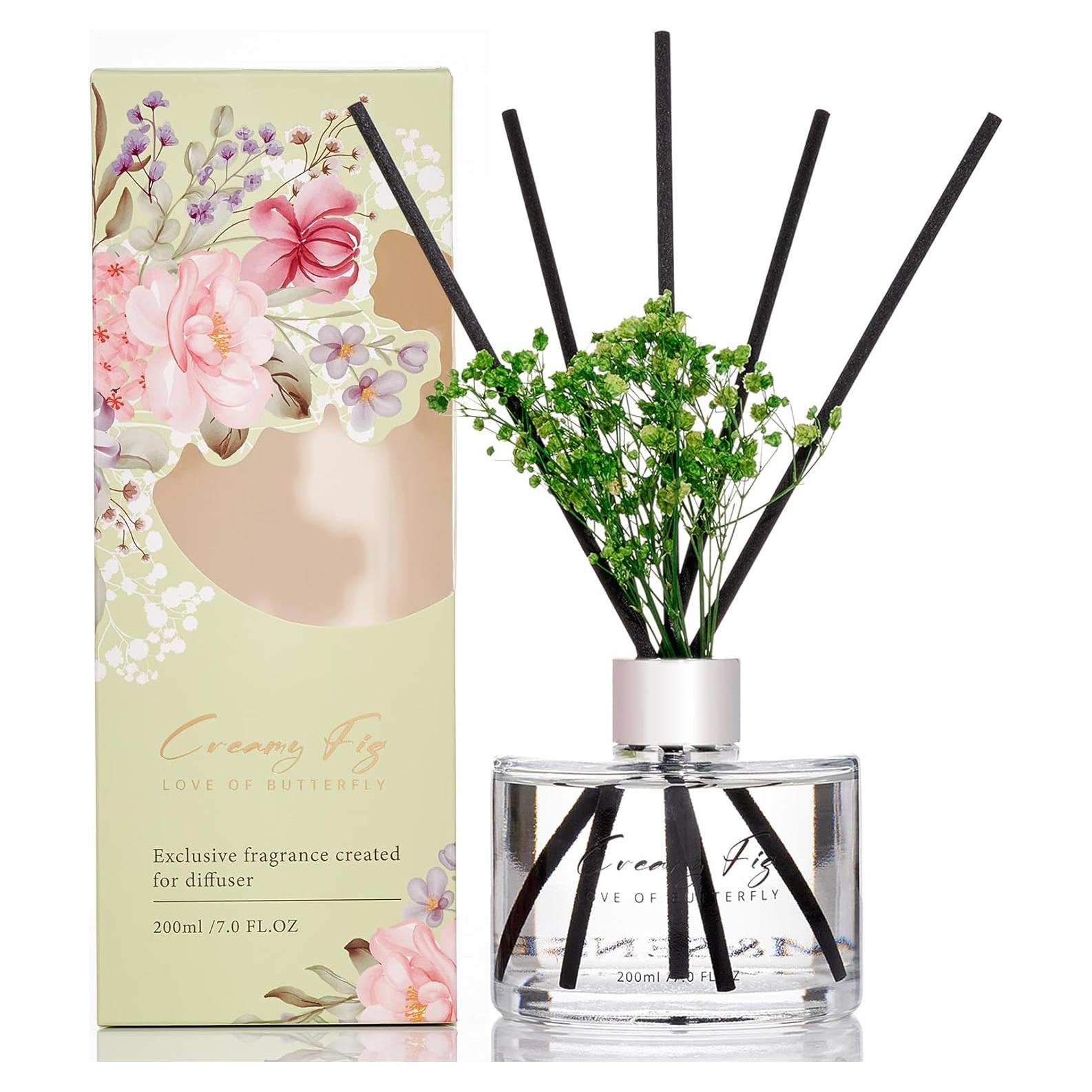 Difusor de Varillas M&SENSE 198.4ml Aroma Higo Cremoso