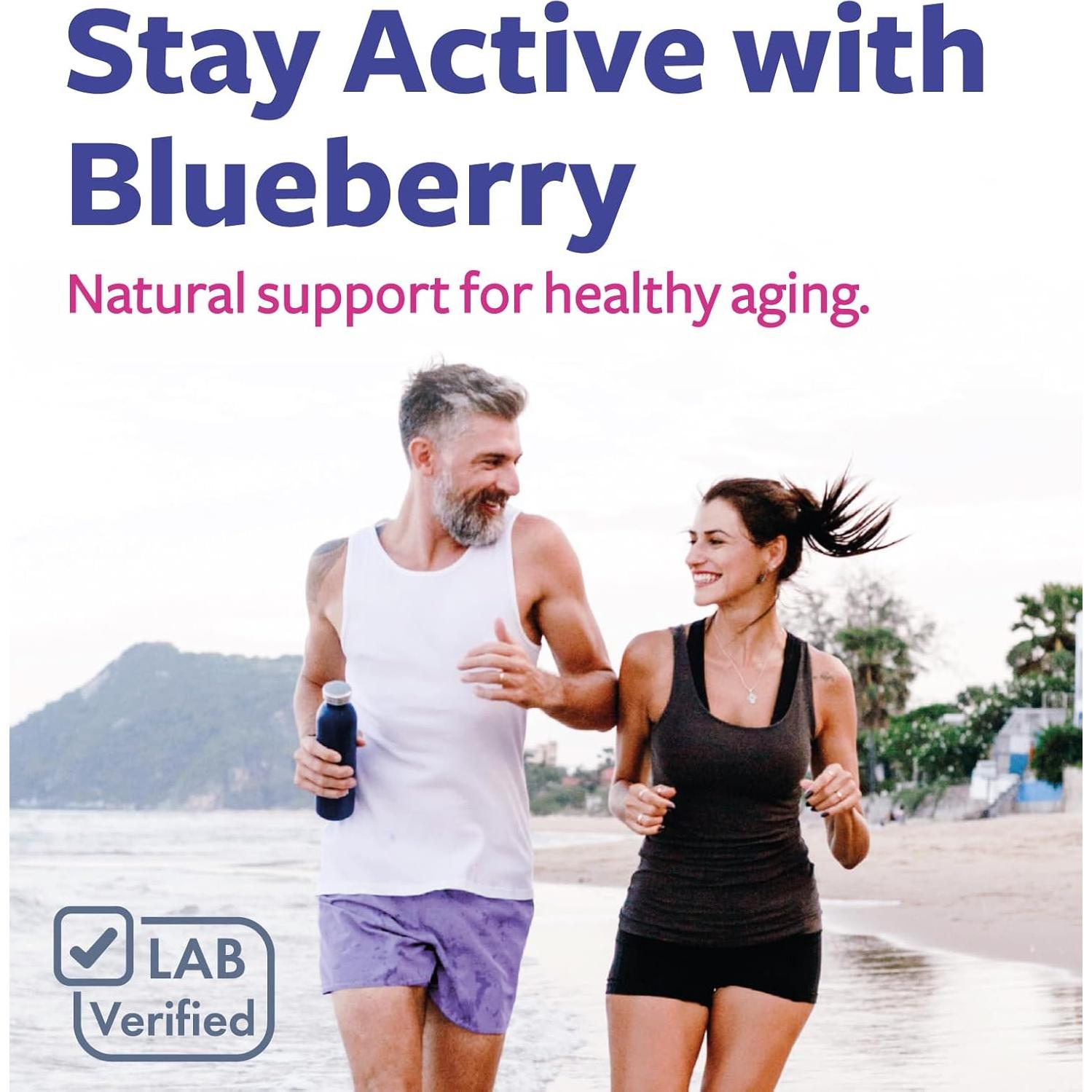 Cápsulas de Extracto de Arándano Orgánico Pure Co 5000mg