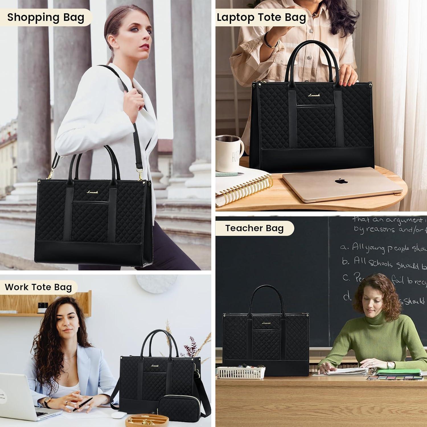 Bolsa para Laptop LOVEVOOK 15.6" Negra Impermeable