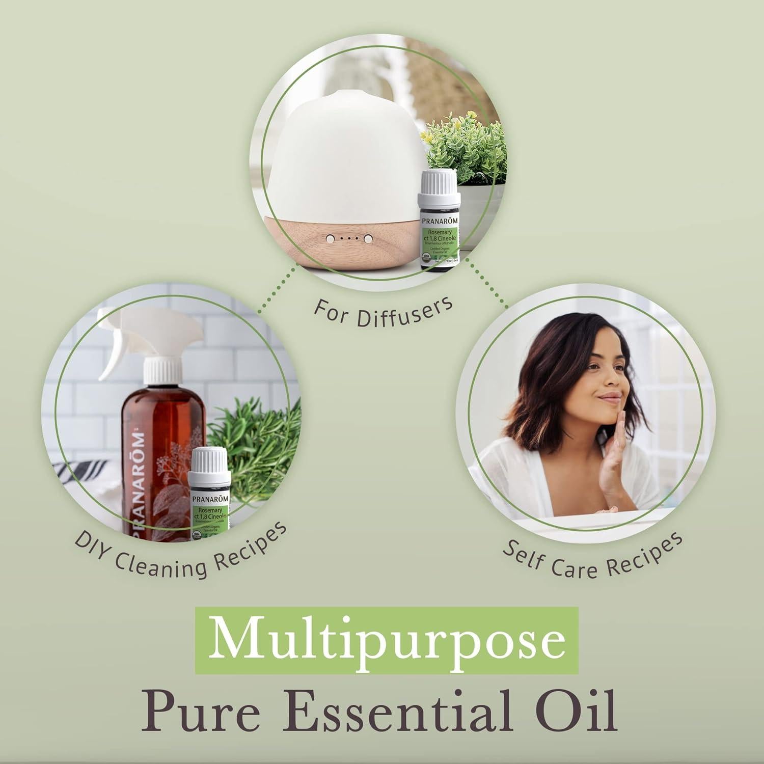 Aceite Esencial de Romero Cineole Pranarom 5ml Orgánico 100% Puro