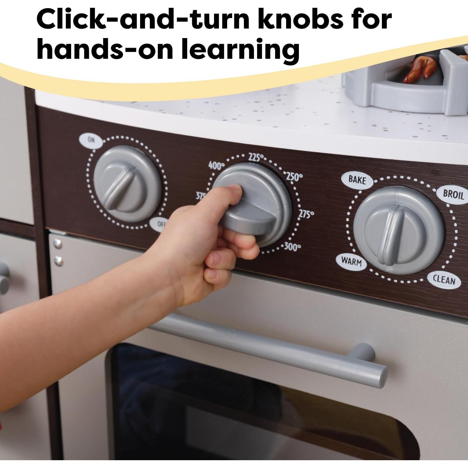 Cocina de Juguete Esquina KidKraft Ultimate Madera Espresso