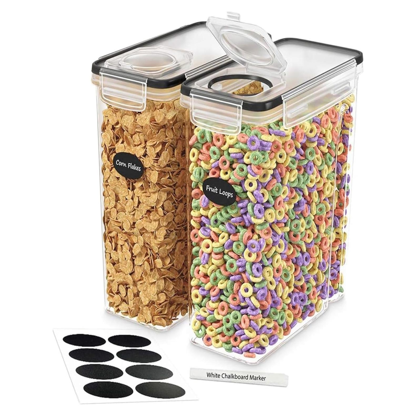 Contenedores de Cereal Dwellza Kitchen 2 Piezas 4.1 L Herméticos