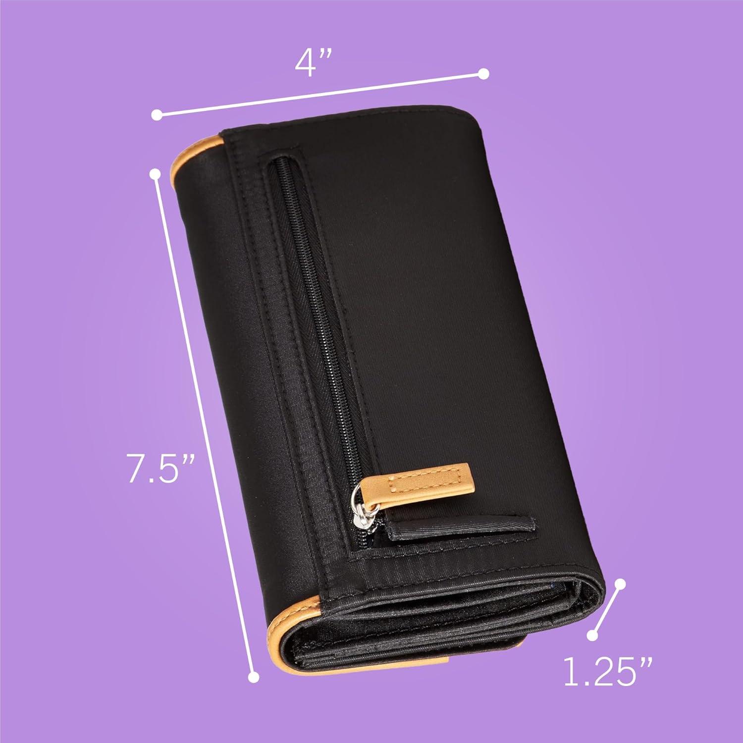 Cartera Nautica Mujer Organizador RFID con 11 Bolsillos