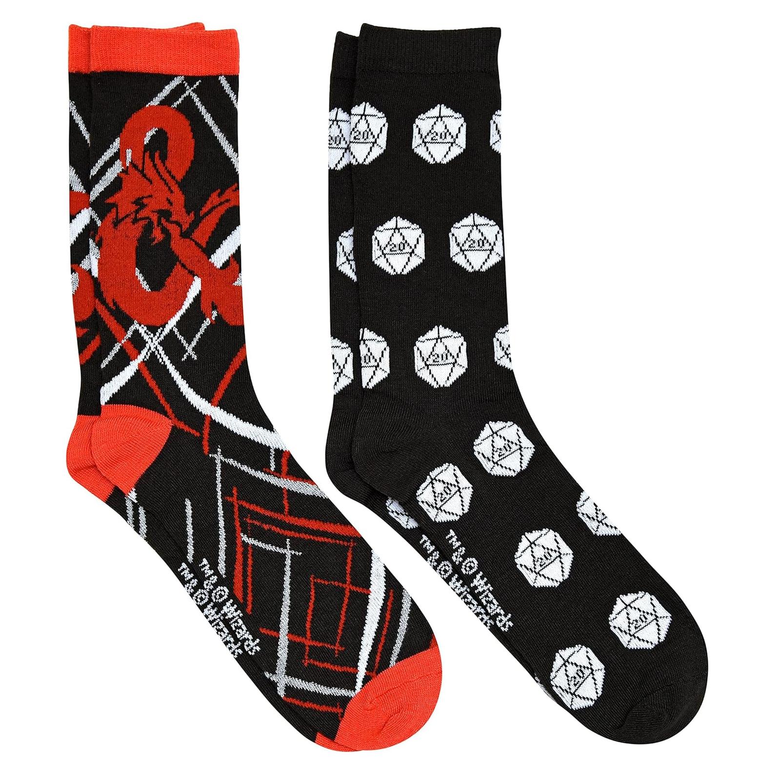 Calcetines Dungeons and Dragons Hyp 2 Pares Hombre 6-12