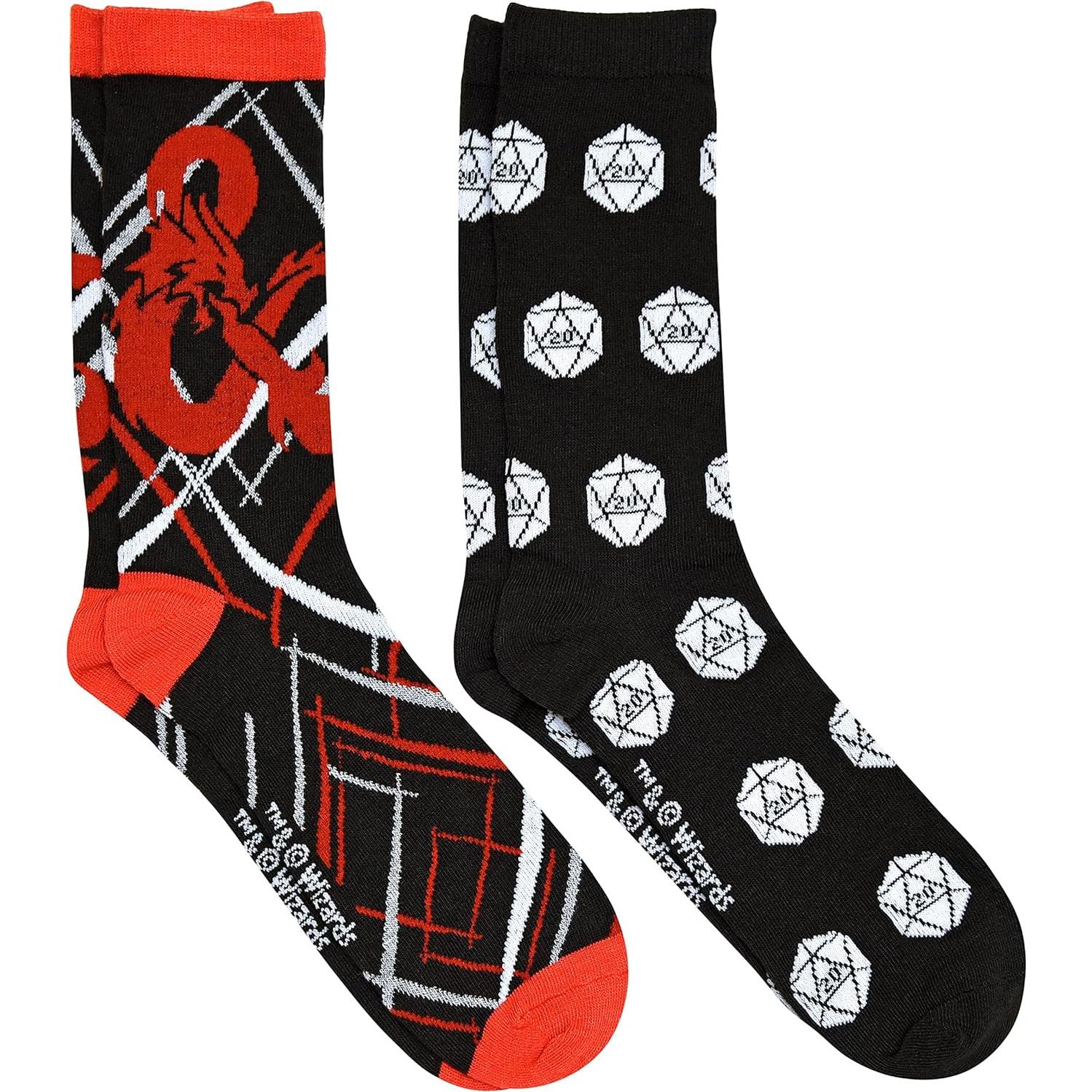 Calcetines Dungeons and Dragons Hyp 2 Pares Hombre 6-12