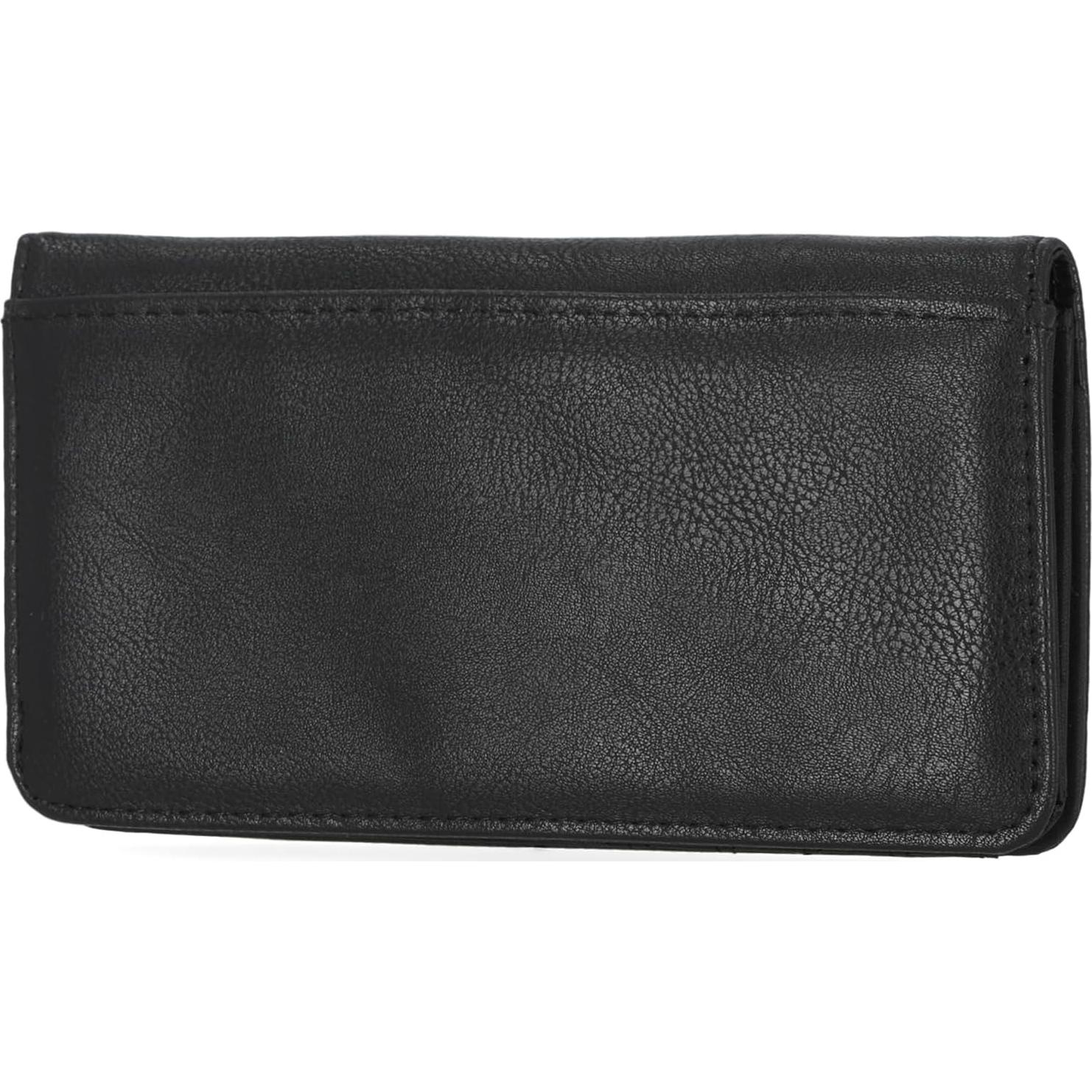 Billetera Slim Nautica para Mujeres con Bloqueo RFID Negra